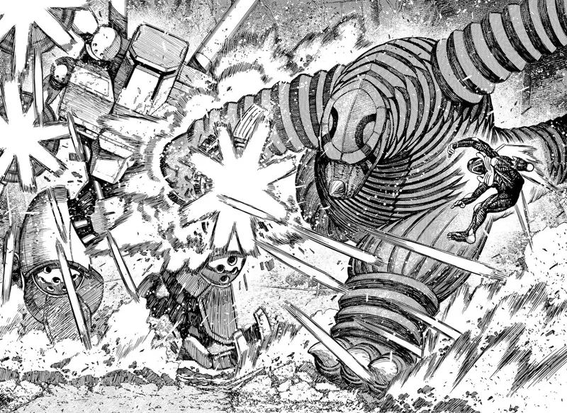Dandadan Manga مانجا دندادان الفصل 100 صفحة 14 - High Quality Scan