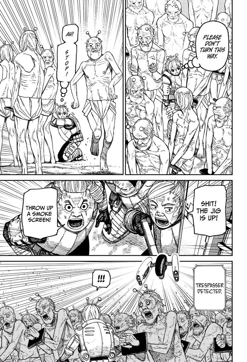 Dandadan Manga مانجا دندادان الفصل 104 صفحة 9 - High Quality Scan