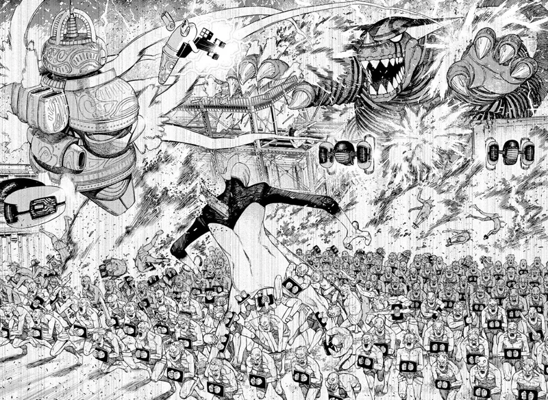 Dandadan Manga Dandadan manga Capítulo 105 Página 10 - High Quality Scan