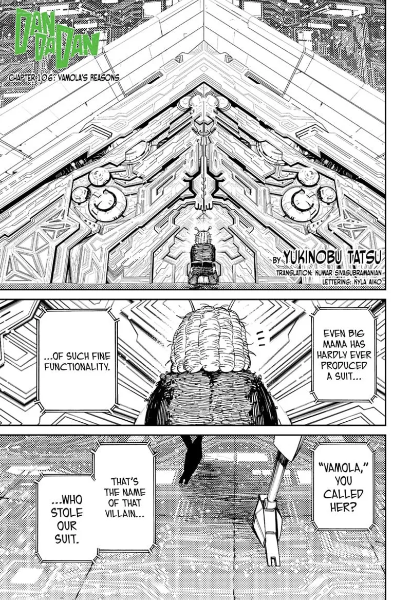 Dandadan Manga Dandadan manga Capítulo 106 Página 1 - High Quality Scan