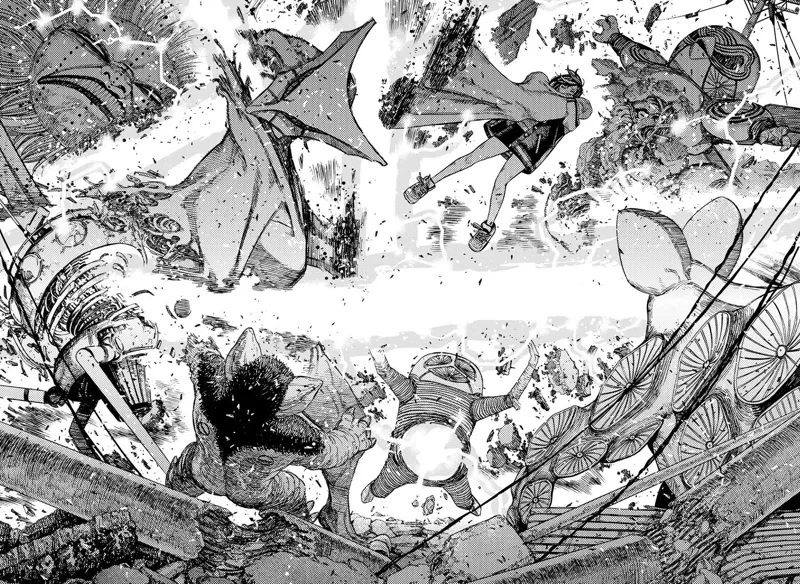 Dandadan Manga مانجا دندادان الفصل 111 صفحة 11 - High Quality Scan