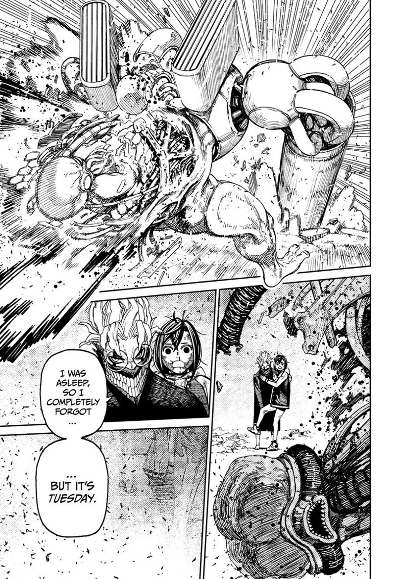 Dandadan Manga مانجا دندادان الفصل 111 صفحة 18 - High Quality Scan