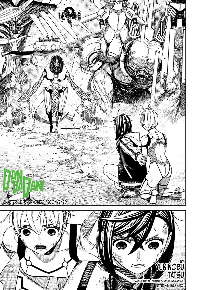 Dandadan Manga مانجا دندادان الفصل 111 صفحة 2 - High Quality Scan