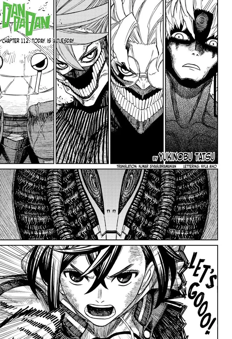 Dandadan Manga Dandadan manga Capítulo 112 Página 1 - High Quality Scan