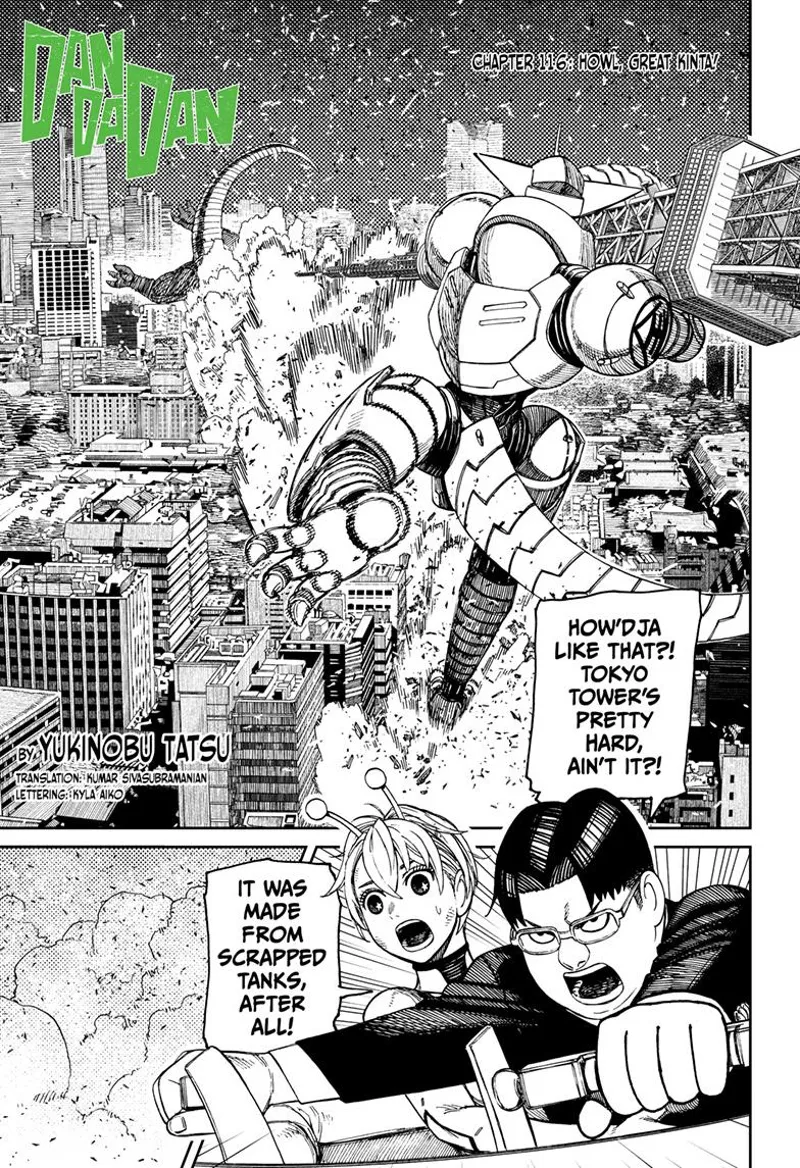 Dandadan Manga Dandadan manga Capítulo 116 Página 1 - High Quality Scan
