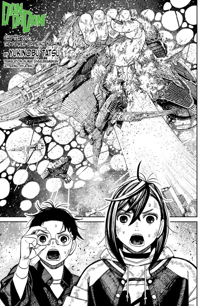 Dandadan Manga Dandadan manga Chapter 118 Page 2 - High Quality Scan