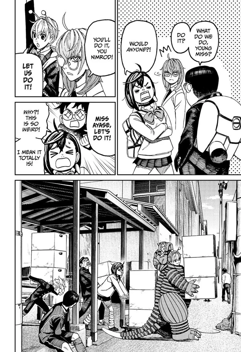 Dandadan Manga مانجا دندادان الفصل 122 صفحة 10 - High Quality Scan