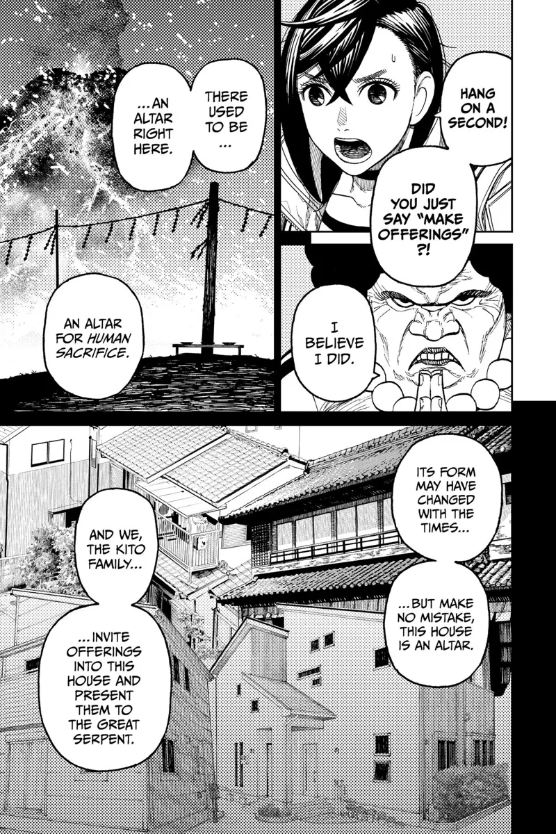Dandadan Manga Dandadan manga Chapter 36 Page 17 - High Quality Scan