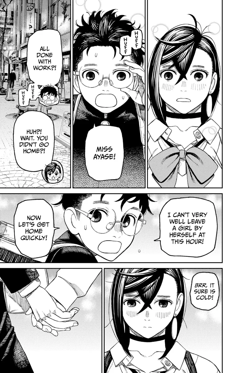 Dandadan Manga مانجا دندادان الفصل 55 صفحة 10 - High Quality Scan