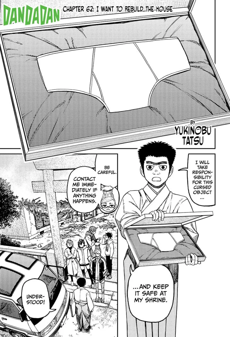 Dandadan Manga Dandadan manga Capítulo 62 Página 1 - High Quality Scan