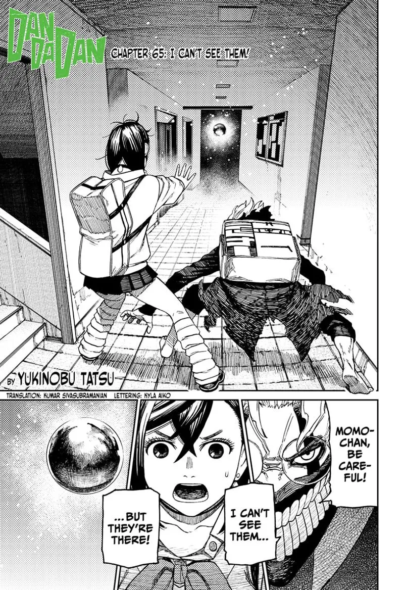 Dandadan Manga Dandadan manga Capítulo 65 Página 1 - High Quality Scan