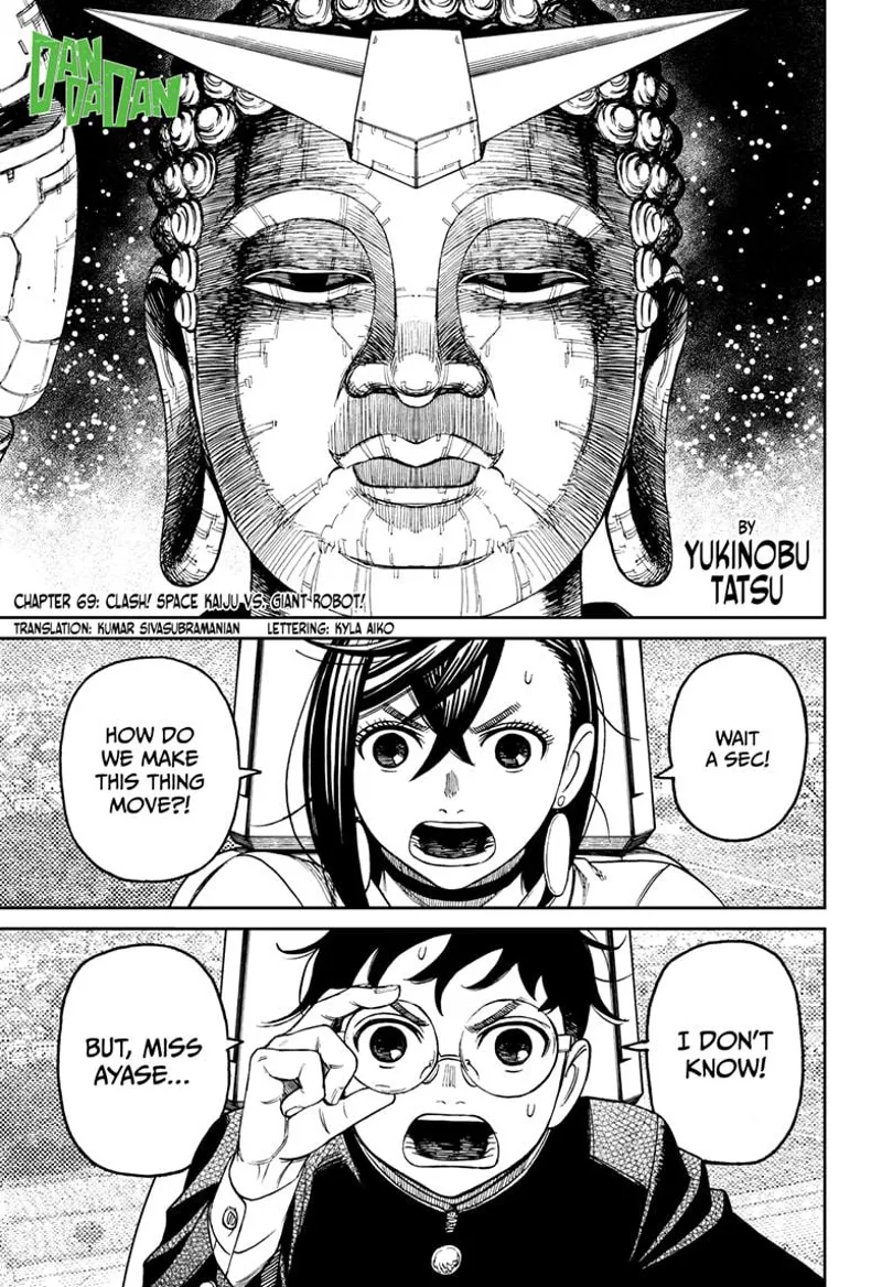 Dandadan Manga Dandadan manga Chapter 69 Page 1 - High Quality Scan