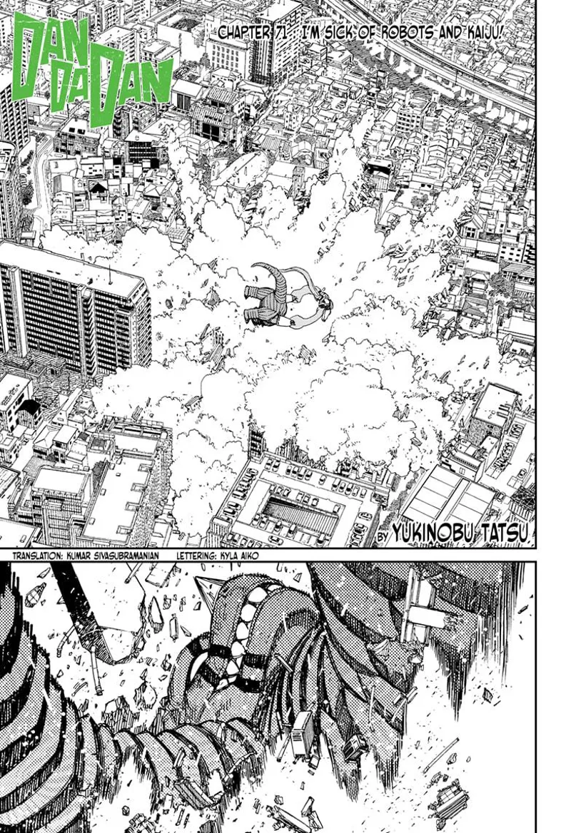 Dandadan Manga Dandadan manga Capítulo 71 Página 2 - High Quality Scan