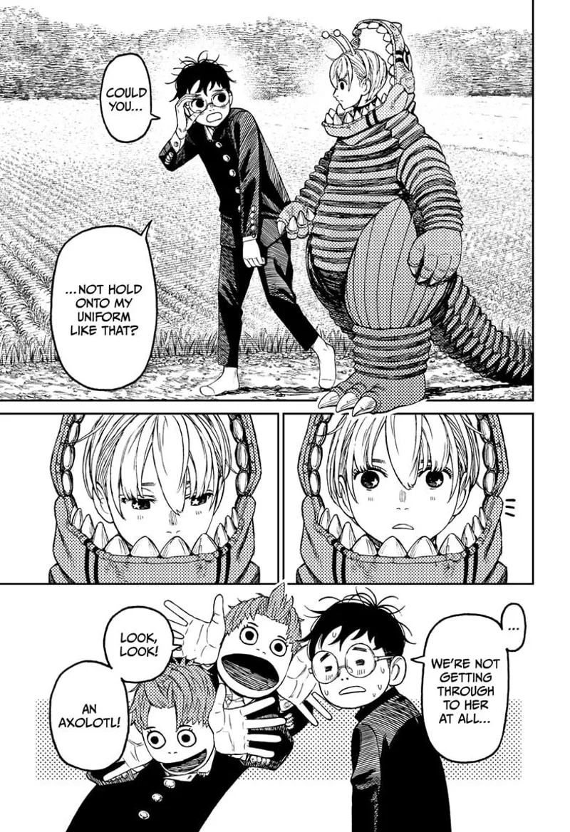Dandadan Manga مانجا دندادان الفصل 72 صفحة 8 - High Quality Scan