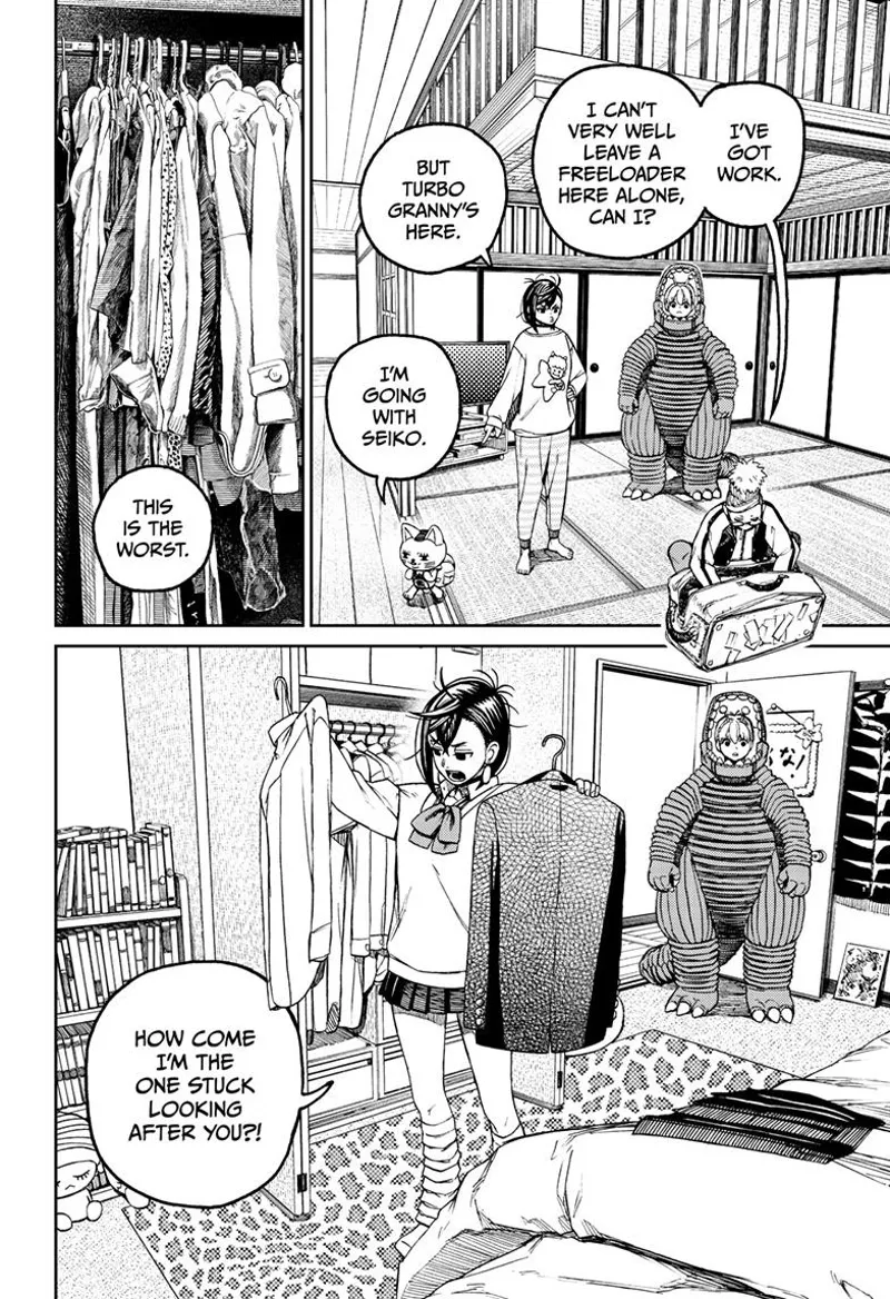 Dandadan Manga Dandadan manga Chapter 74 Page 4 - High Quality Scan