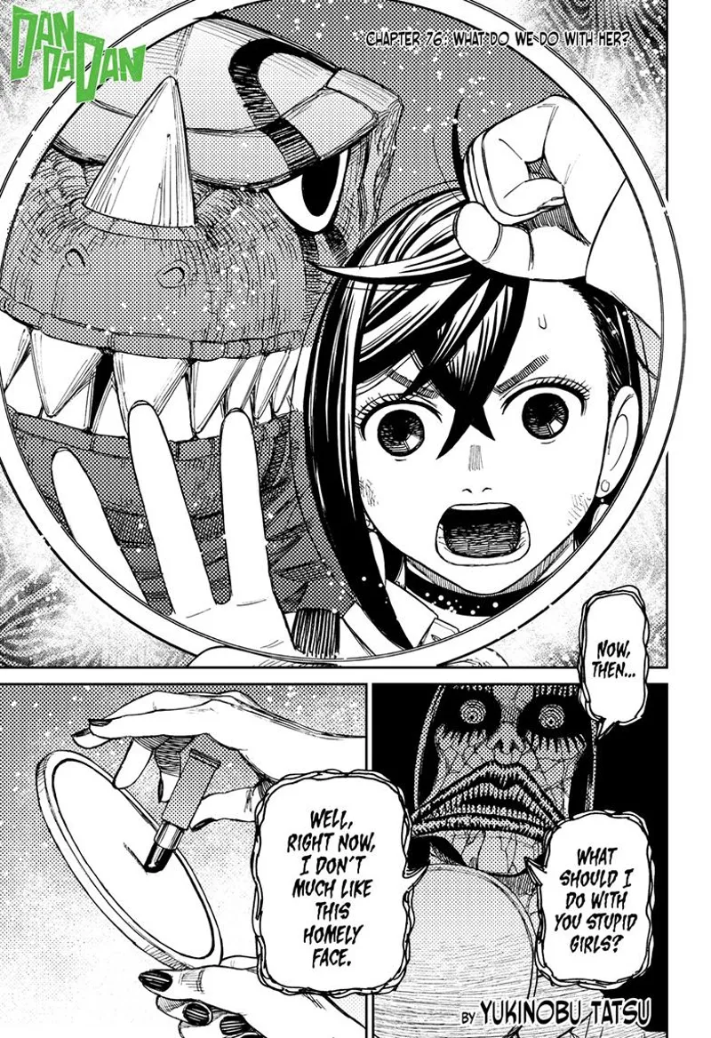 Dandadan Manga Dandadan manga Chapter 76 Page 1 - High Quality Scan