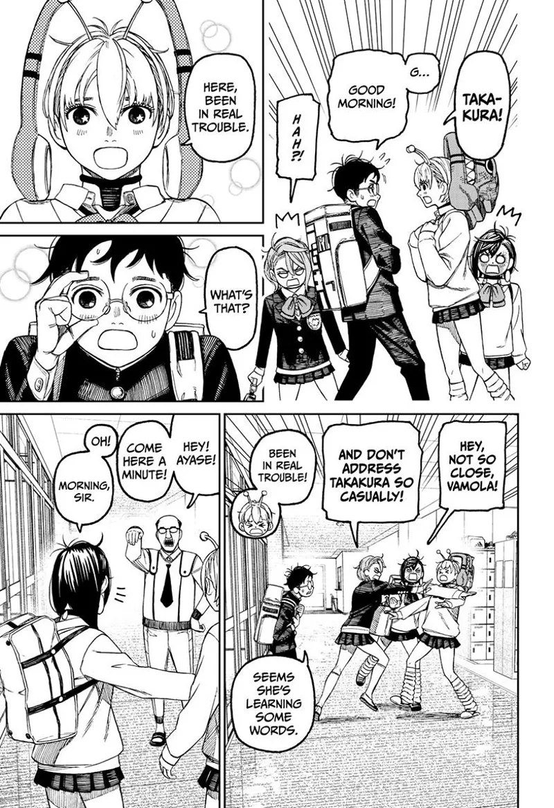 Dandadan Manga Dandadan manga Chapter 76 Page 17 - High Quality Scan
