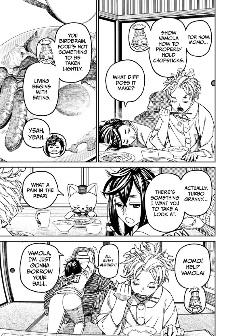 Dandadan Manga مانجا دندادان الفصل 79 صفحة 5 - High Quality Scan