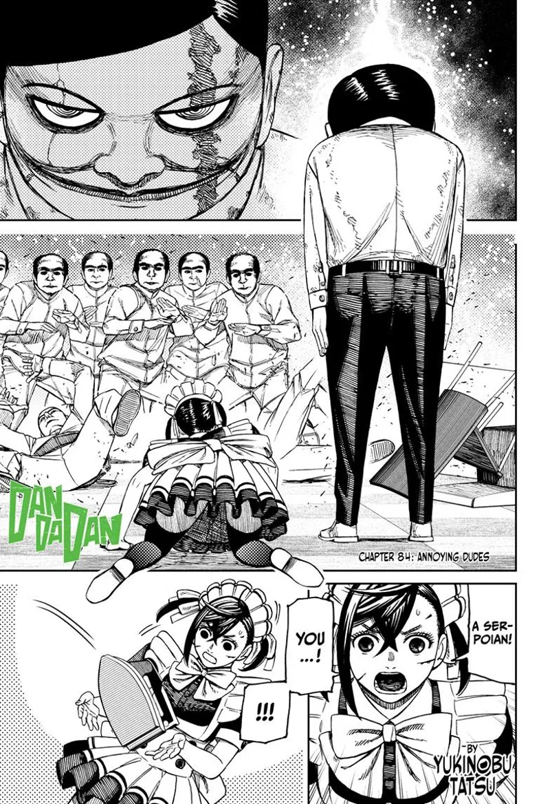 Dandadan Manga Dandadan manga Chapter 84 Page 1 - High Quality Scan