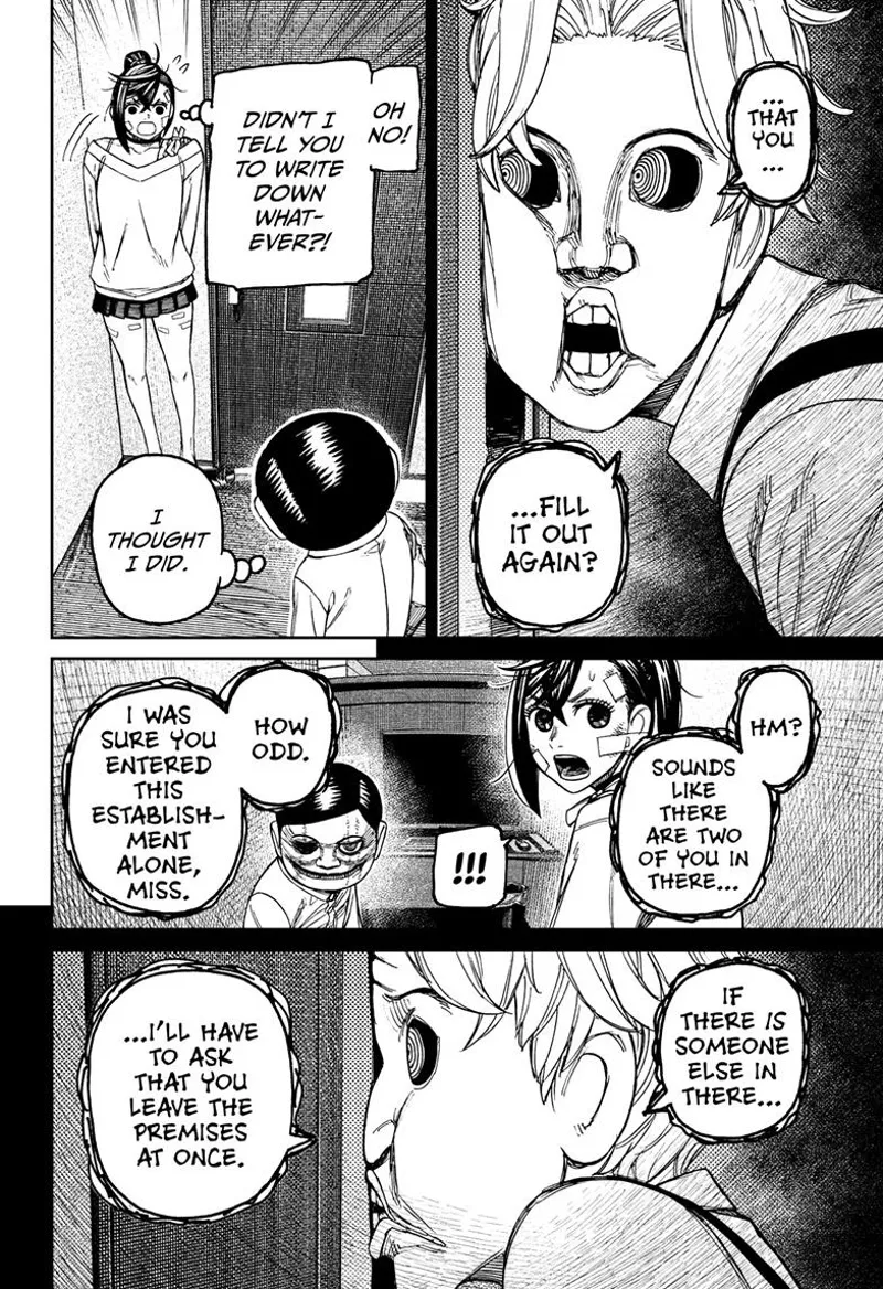 Dandadan Manga مانجا دندادان الفصل 87 صفحة 8 - High Quality Scan