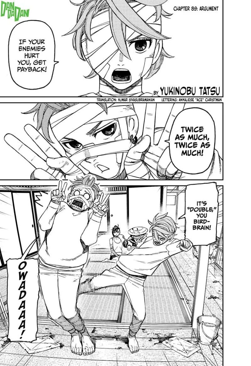 Dandadan Manga Dandadan manga Capítulo 89 Página 1 - High Quality Scan