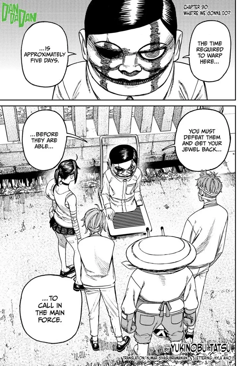 Dandadan Manga Dandadan manga Capítulo 90 Página 1 - High Quality Scan