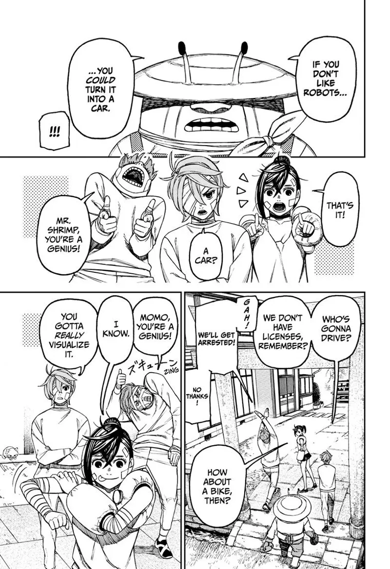 Dandadan Manga Dandadan manga Capítulo 90 Página 11 - High Quality Scan