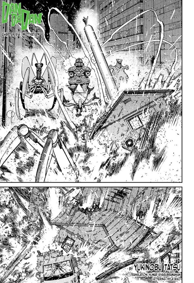 Dandadan Manga Dandadan manga Chapter 96 Page 1 - High Quality Scan