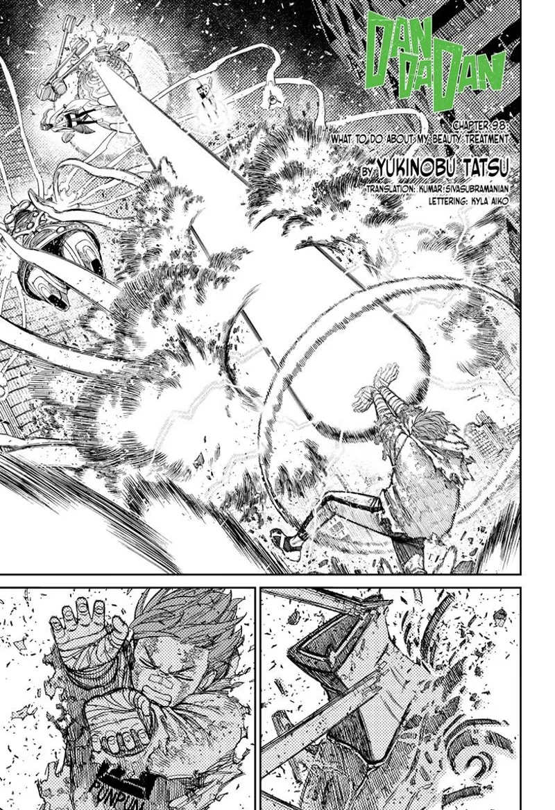 Dandadan Manga مانجا دندادان الفصل 98 صفحة 1 - High Quality Scan